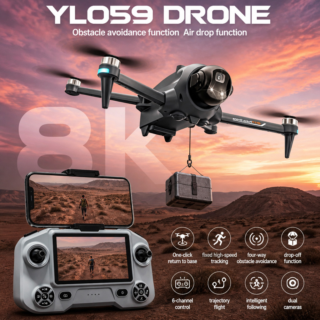 Drone Racing Vtx - Drone Potensic GPS Auto Return Penghindar