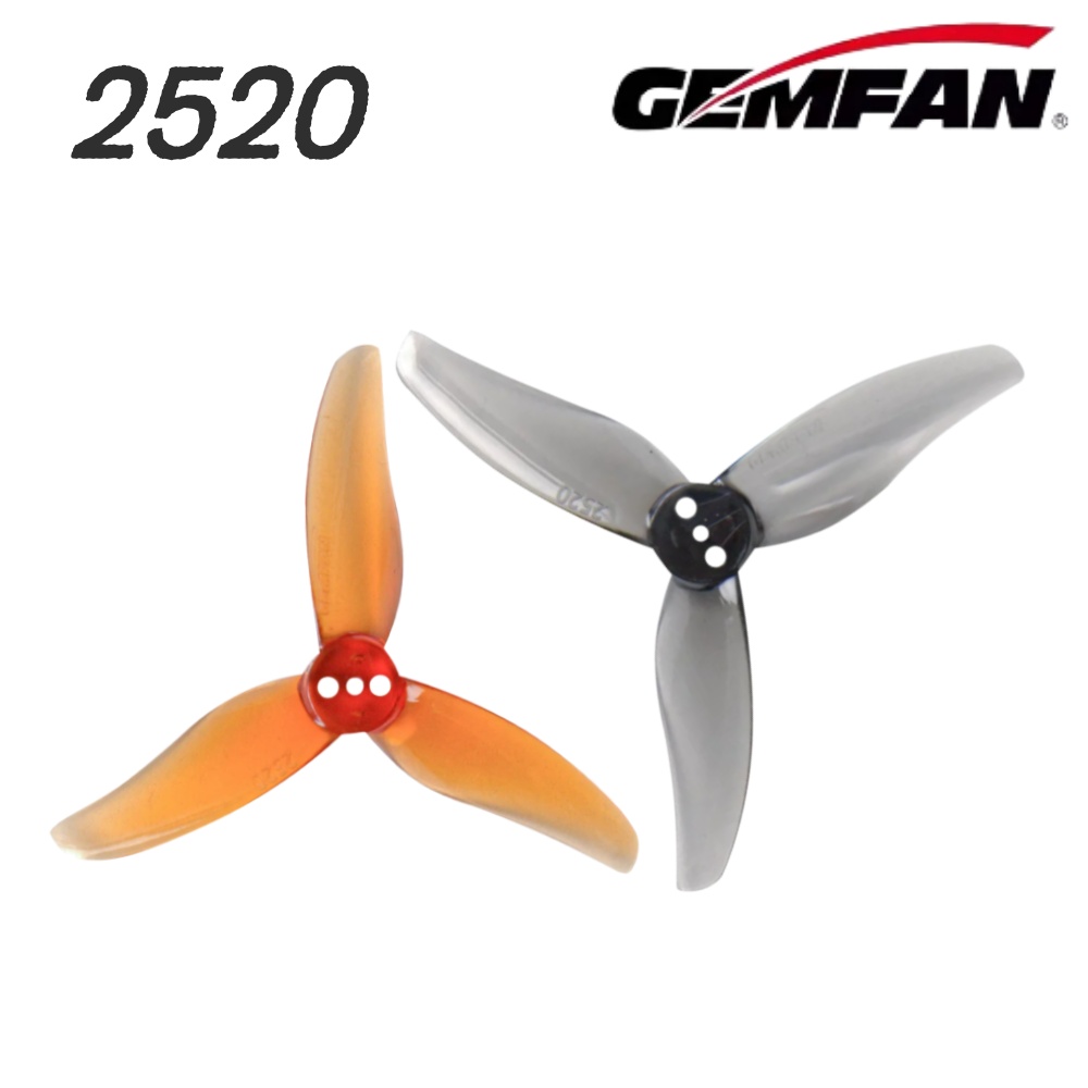 Drone Racing Propeller - 4 Pasang Gemfan Hurricane 2520 2.5X2X3