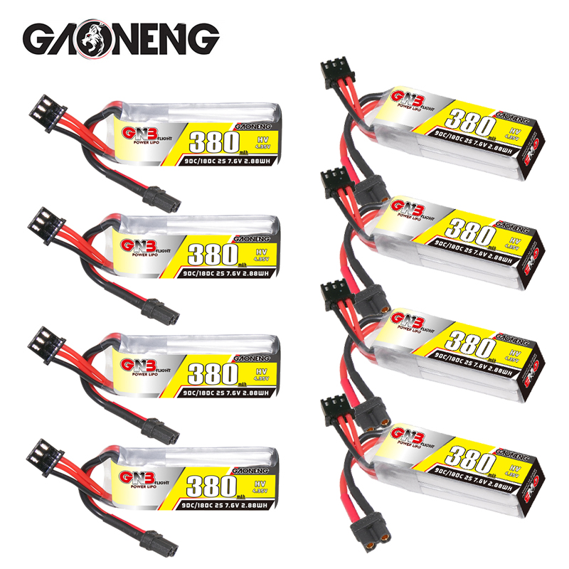 Baterai Lipo GNB 2S 7.6V 380mA - Drone Racing Battery ulasan dan harga