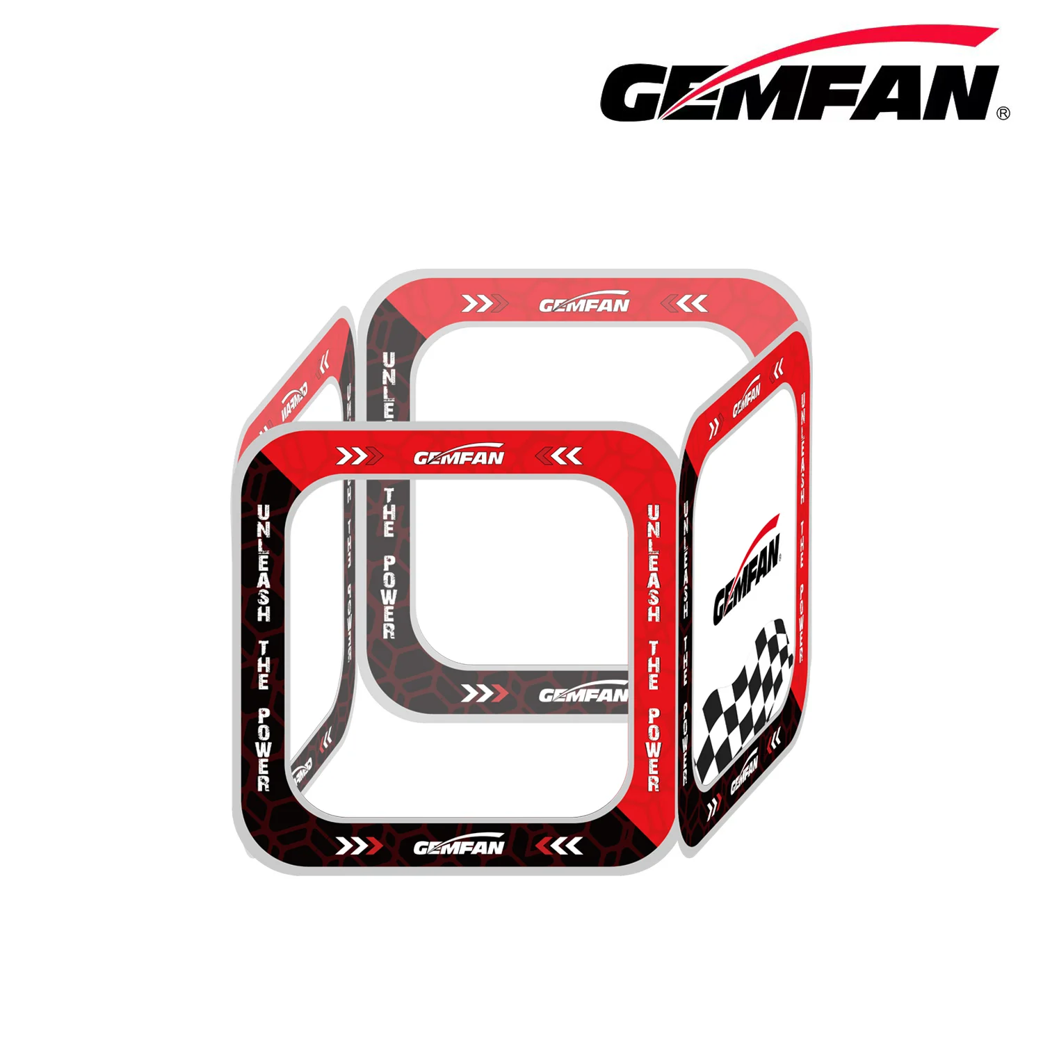 Gemfan 4in1 balap gerbang dile - Drone Racing Flag ulasan dan harga